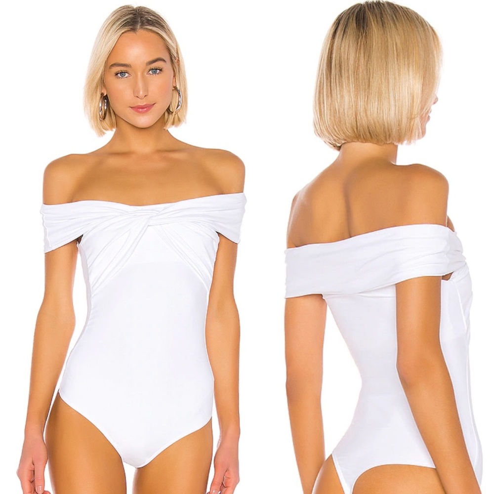 NWT Alix NYC Grove Bodysuit White Medium